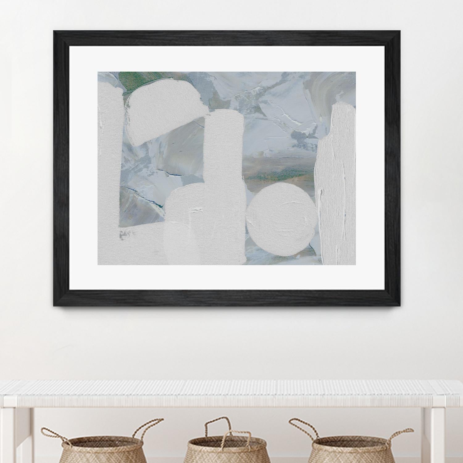 Saltwater Tide III by Melissa Wang on GIANT ART - green abstract abstract