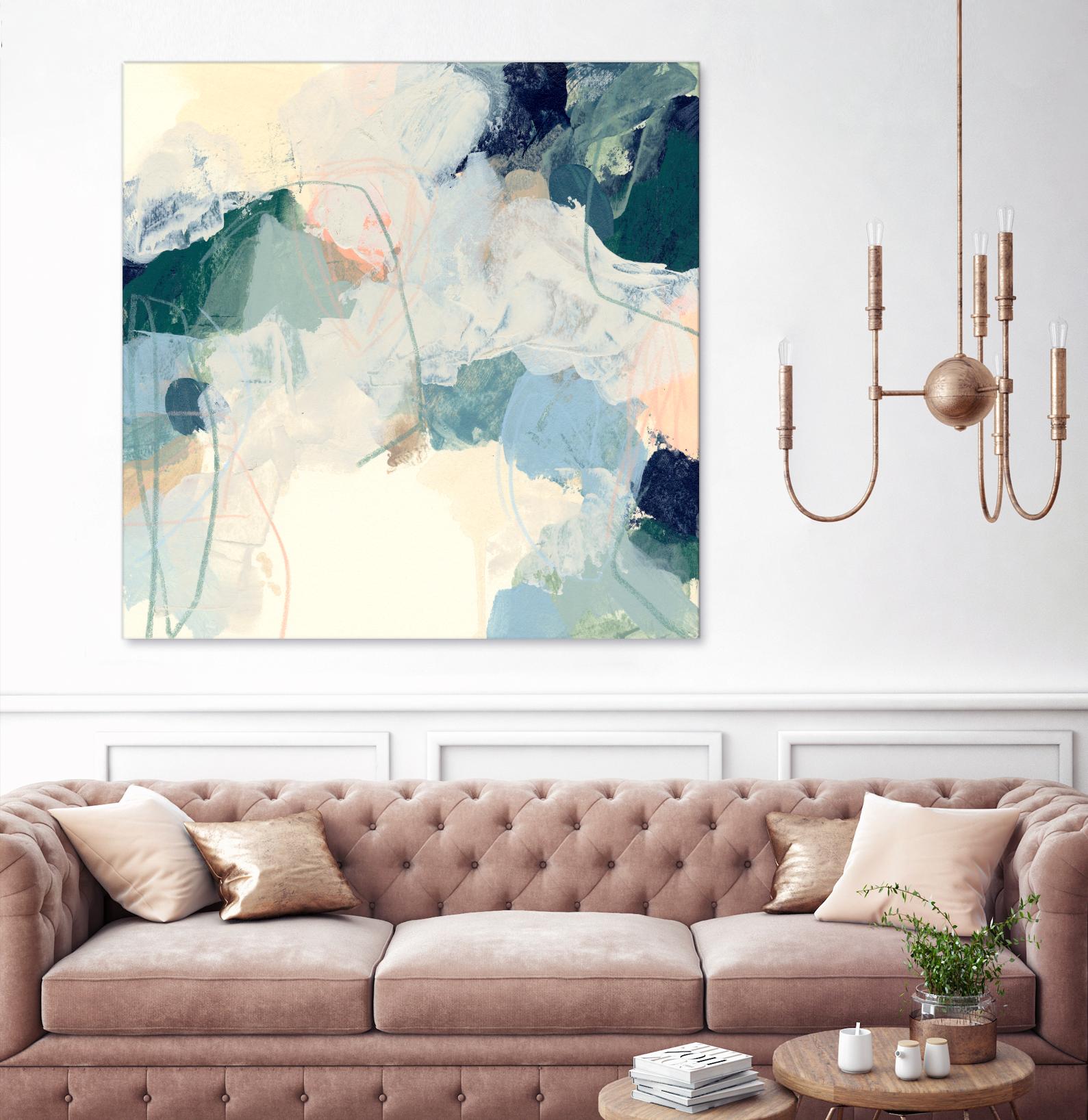 Cloud Gesture II by June Vess on GIANT ART - beige abstract abstract