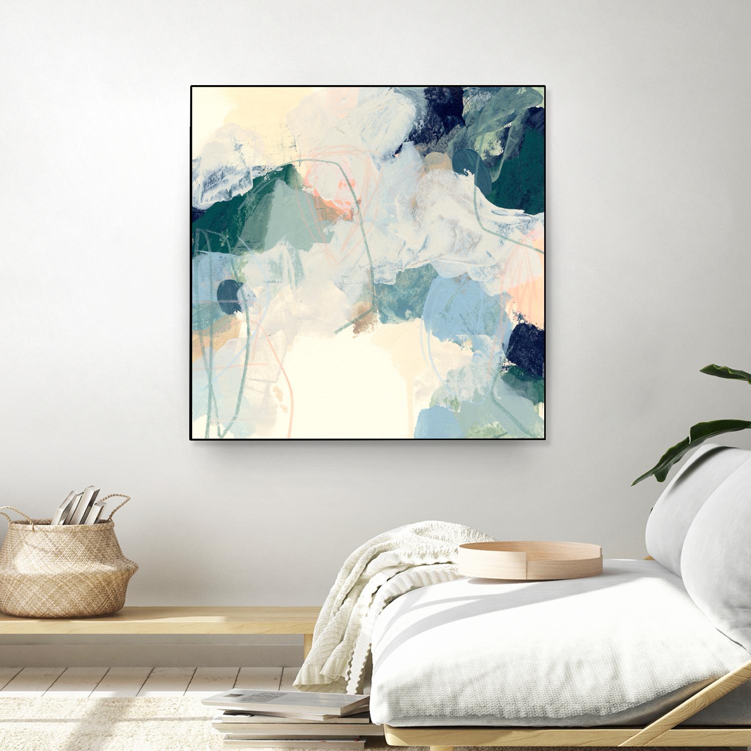Cloud Gesture II by June Vess on GIANT ART - beige abstract abstract
