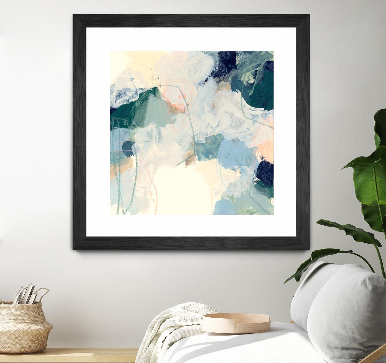 Cloud Gesture II by June Vess on GIANT ART - beige abstract abstract