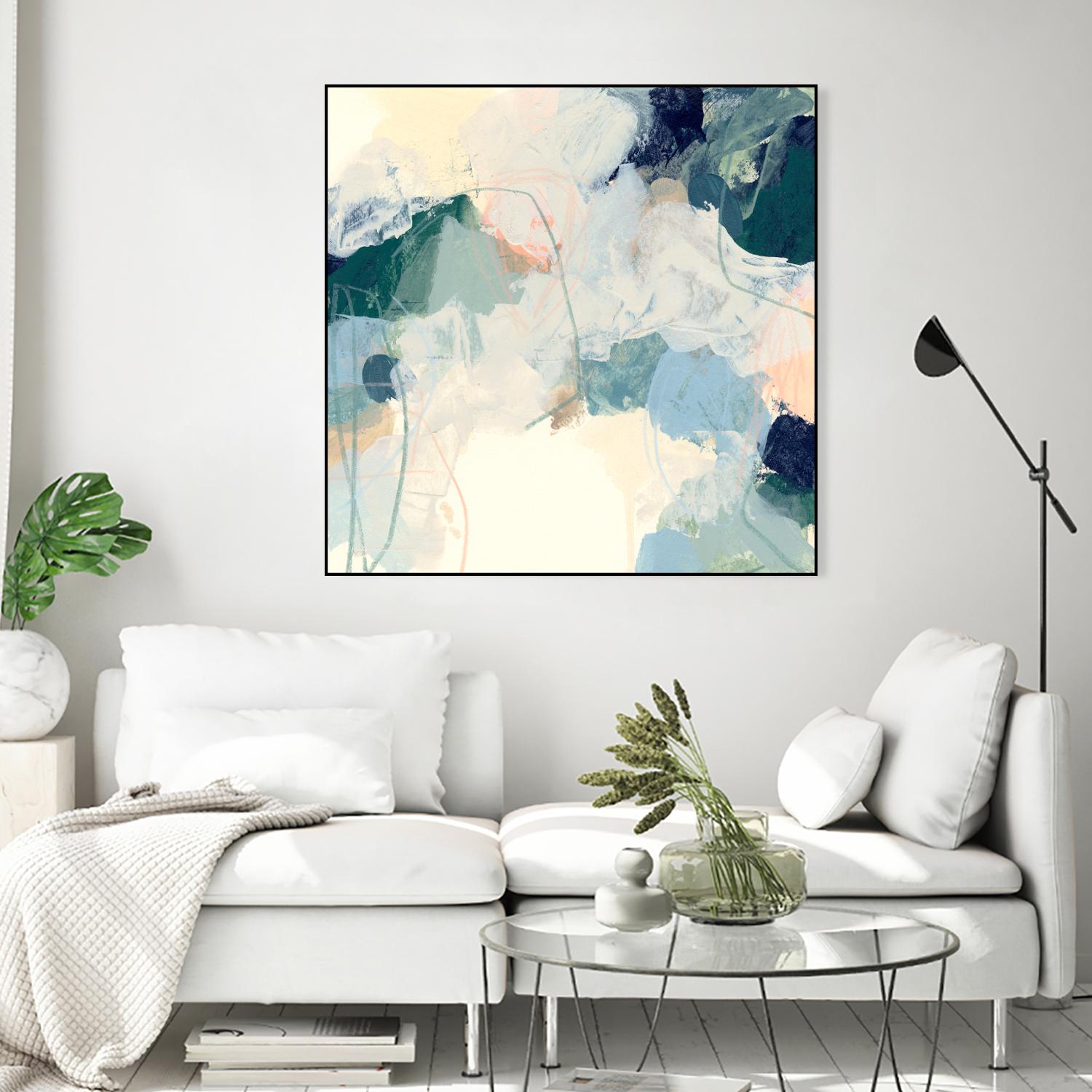 Cloud Gesture II by June Vess on GIANT ART - beige abstract abstract