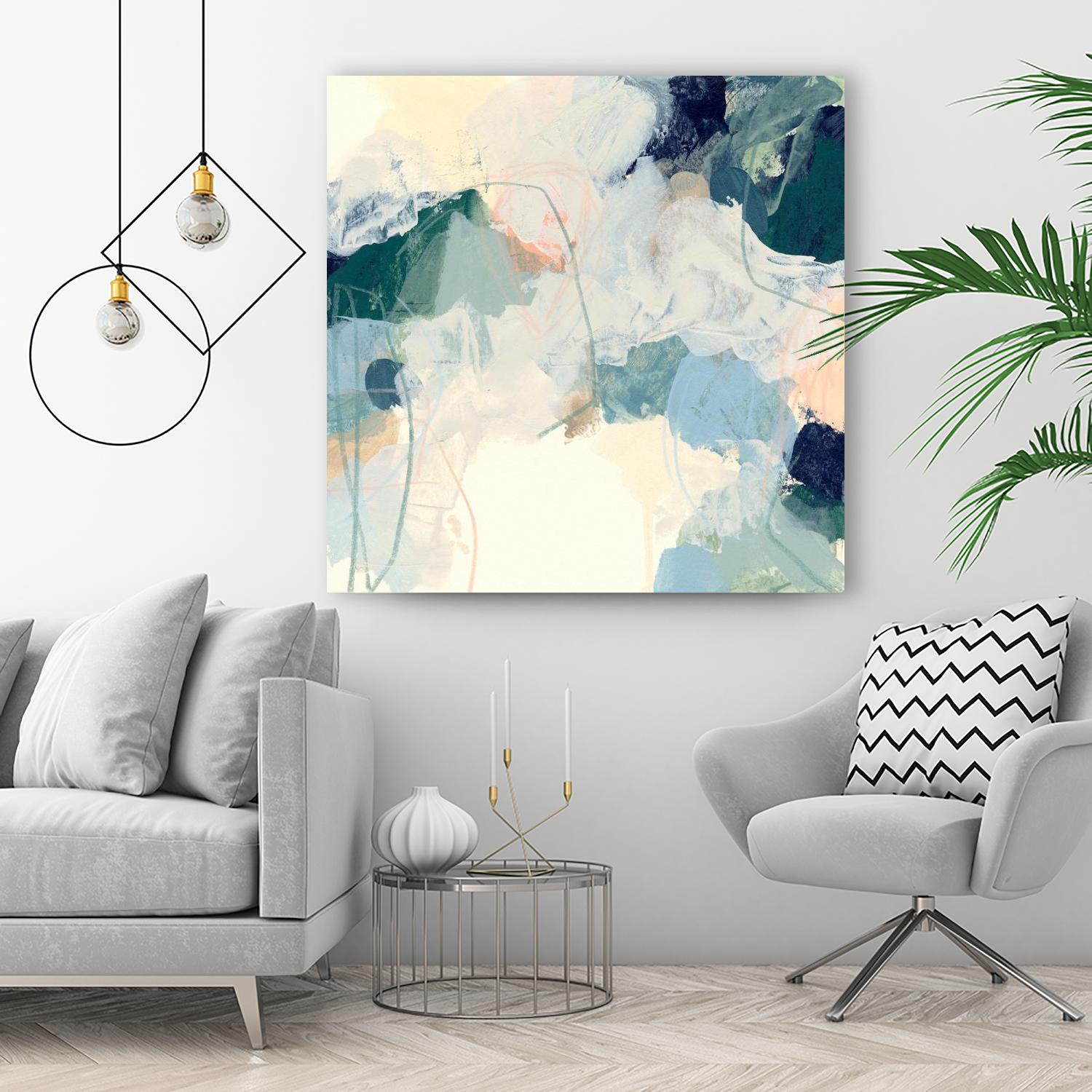 Cloud Gesture II by June Vess on GIANT ART - beige abstract abstract