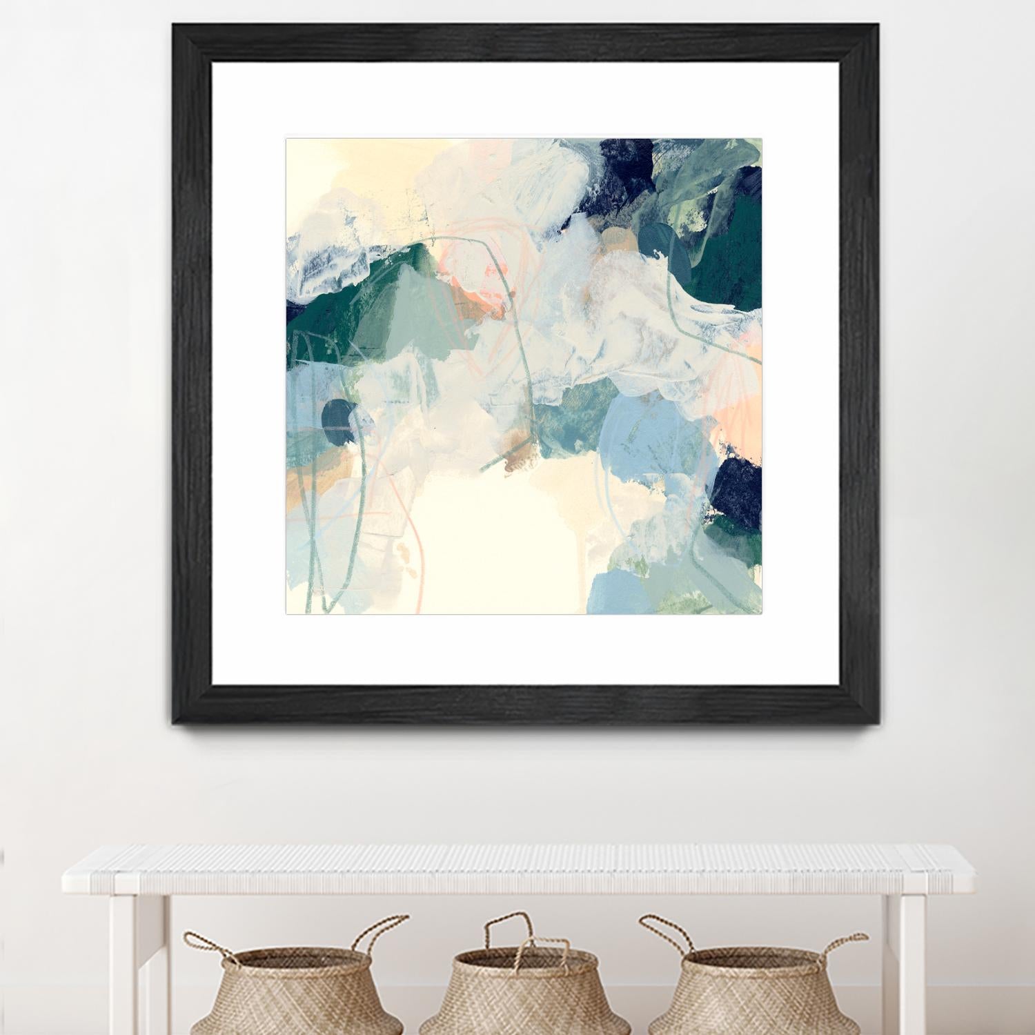 Cloud Gesture II by June Vess on GIANT ART - beige abstract abstract