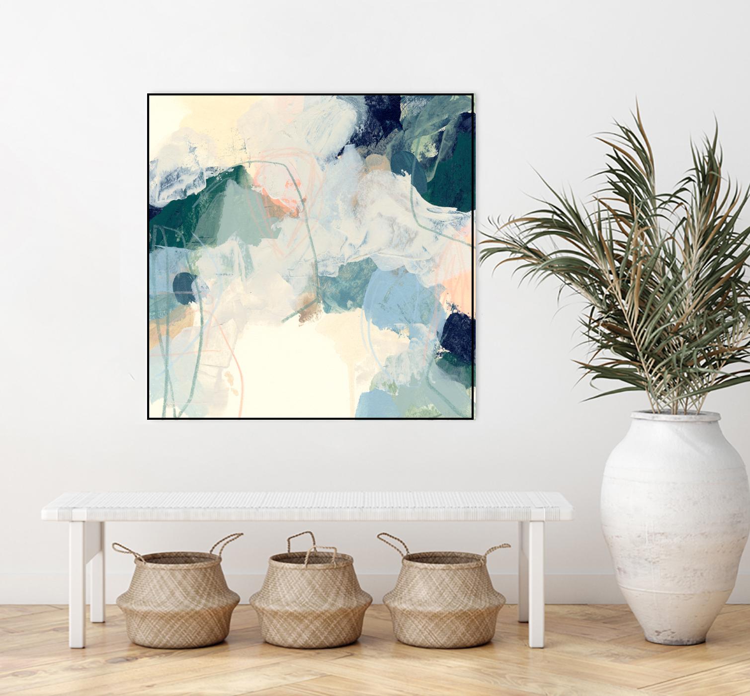 Cloud Gesture II by June Vess on GIANT ART - beige abstract abstract