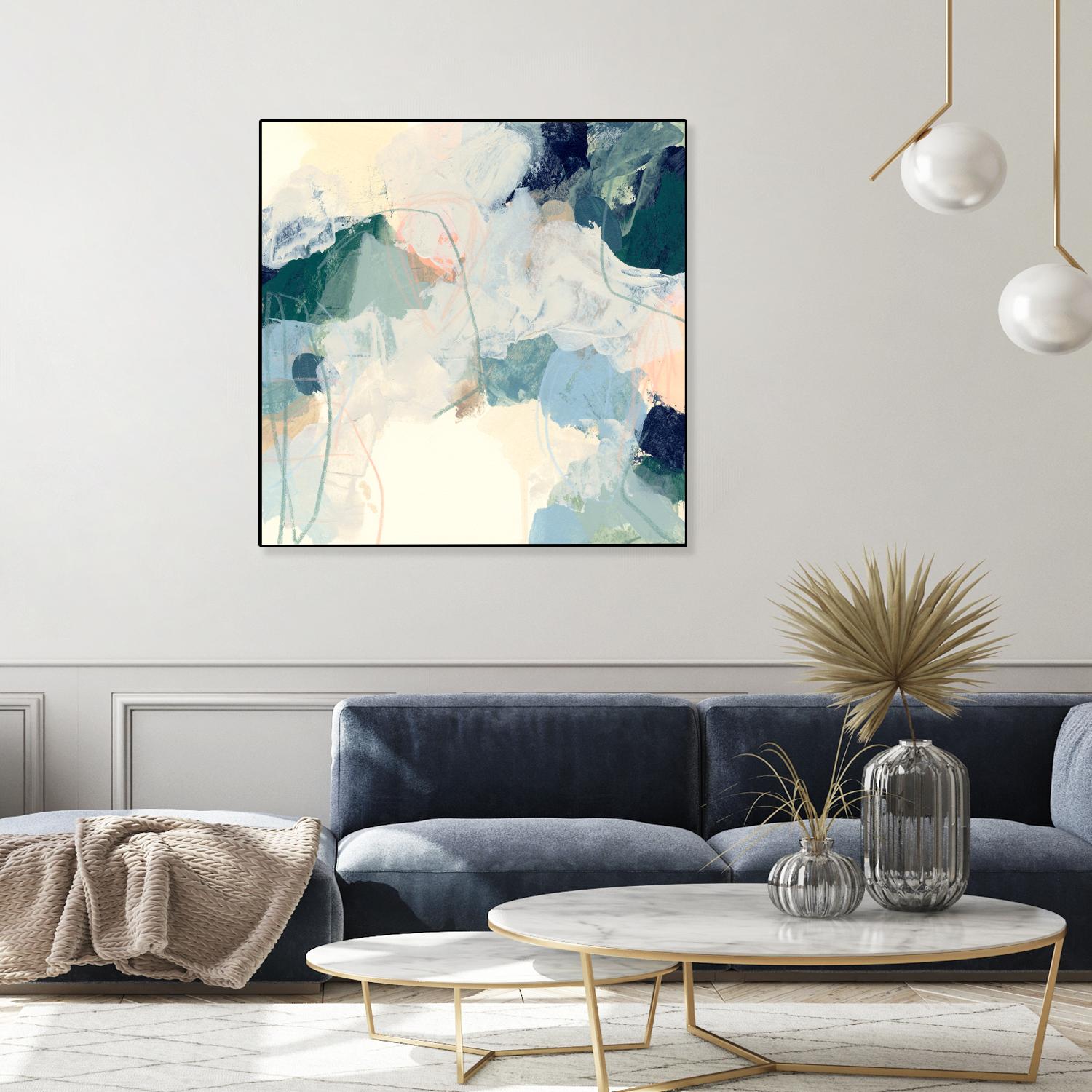 Cloud Gesture II by June Vess on GIANT ART - beige abstract abstract