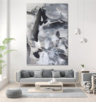 Black & White Mix III by Christina Long on GIANT ART - grey  abstract abstract