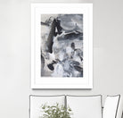 Black & White Mix III by Christina Long on GIANT ART - grey  abstract abstract