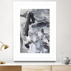 Black & White Mix III by Christina Long on GIANT ART - grey  abstract abstract