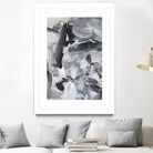 Black & White Mix III by Christina Long on GIANT ART - grey  abstract abstract