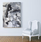 Black & White Mix III by Christina Long on GIANT ART - grey  abstract abstract