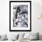 Black & White Mix III by Christina Long on GIANT ART - grey  abstract abstract