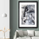 Black & White Mix III by Christina Long on GIANT ART - grey  abstract abstract