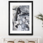 Black & White Mix III by Christina Long on GIANT ART - grey  abstract abstract