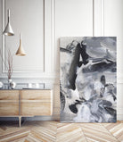 Black & White Mix III by Christina Long on GIANT ART - grey  abstract abstract