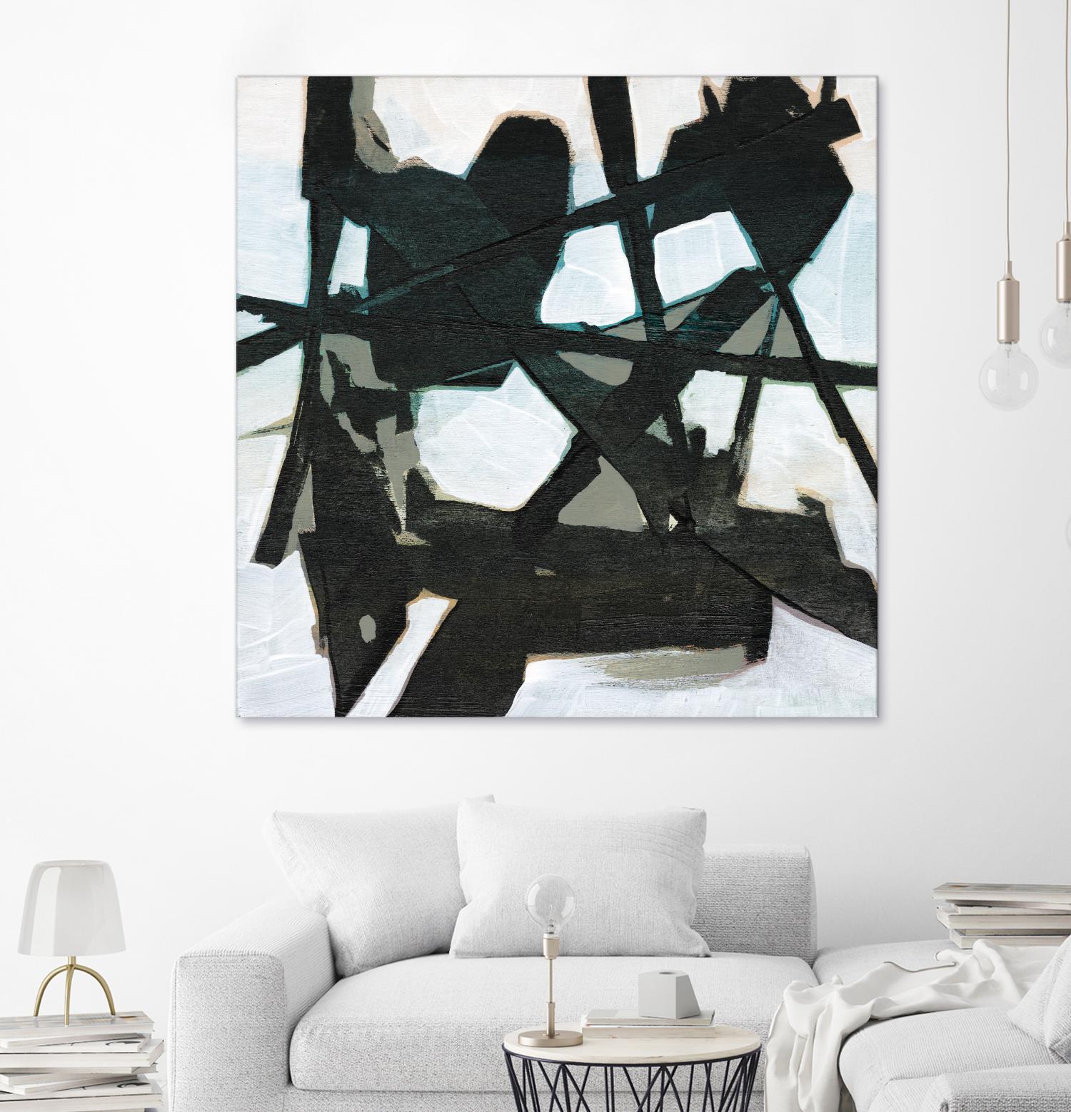 Ode an Kline V by Jennifer Goldberger on GIANT ART - blue abstract abstract