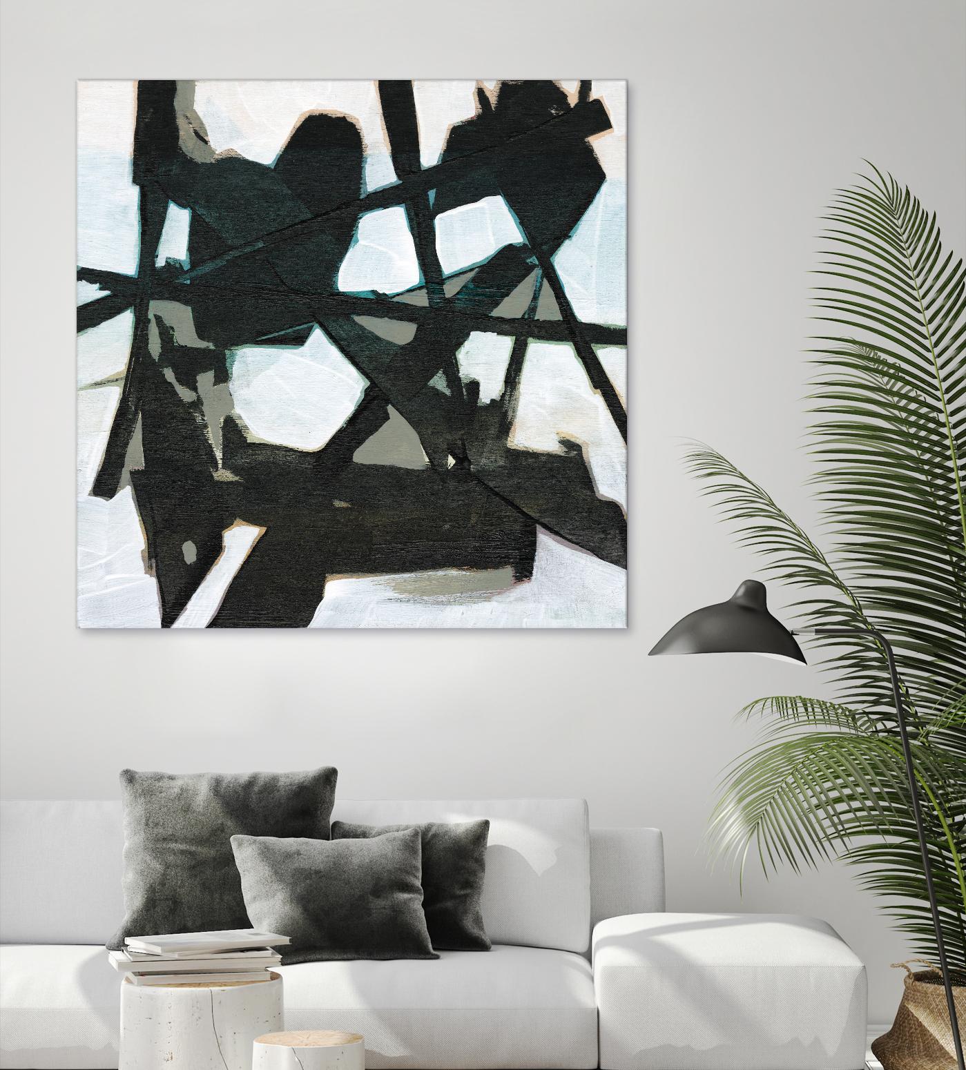 Ode an Kline V by Jennifer Goldberger on GIANT ART - blue abstract abstract