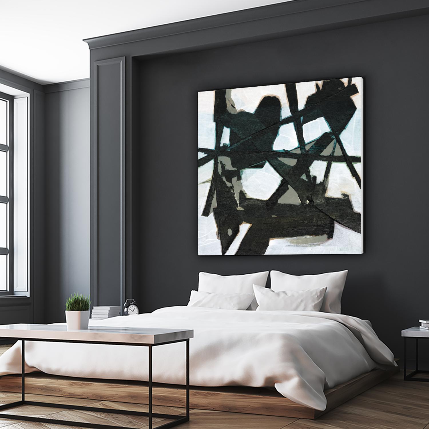 Ode an Kline V by Jennifer Goldberger on GIANT ART - blue abstract abstract