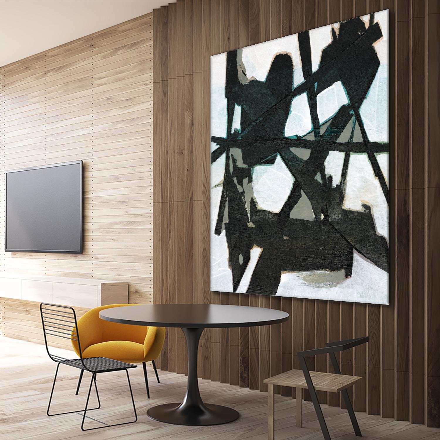 Ode an Kline V by Jennifer Goldberger on GIANT ART - blue abstract abstract