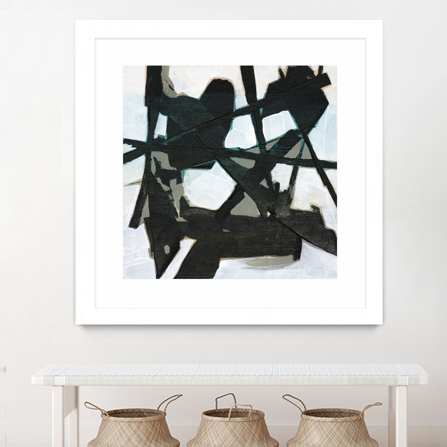 Ode an Kline V by Jennifer Goldberger on GIANT ART - blue abstract abstract