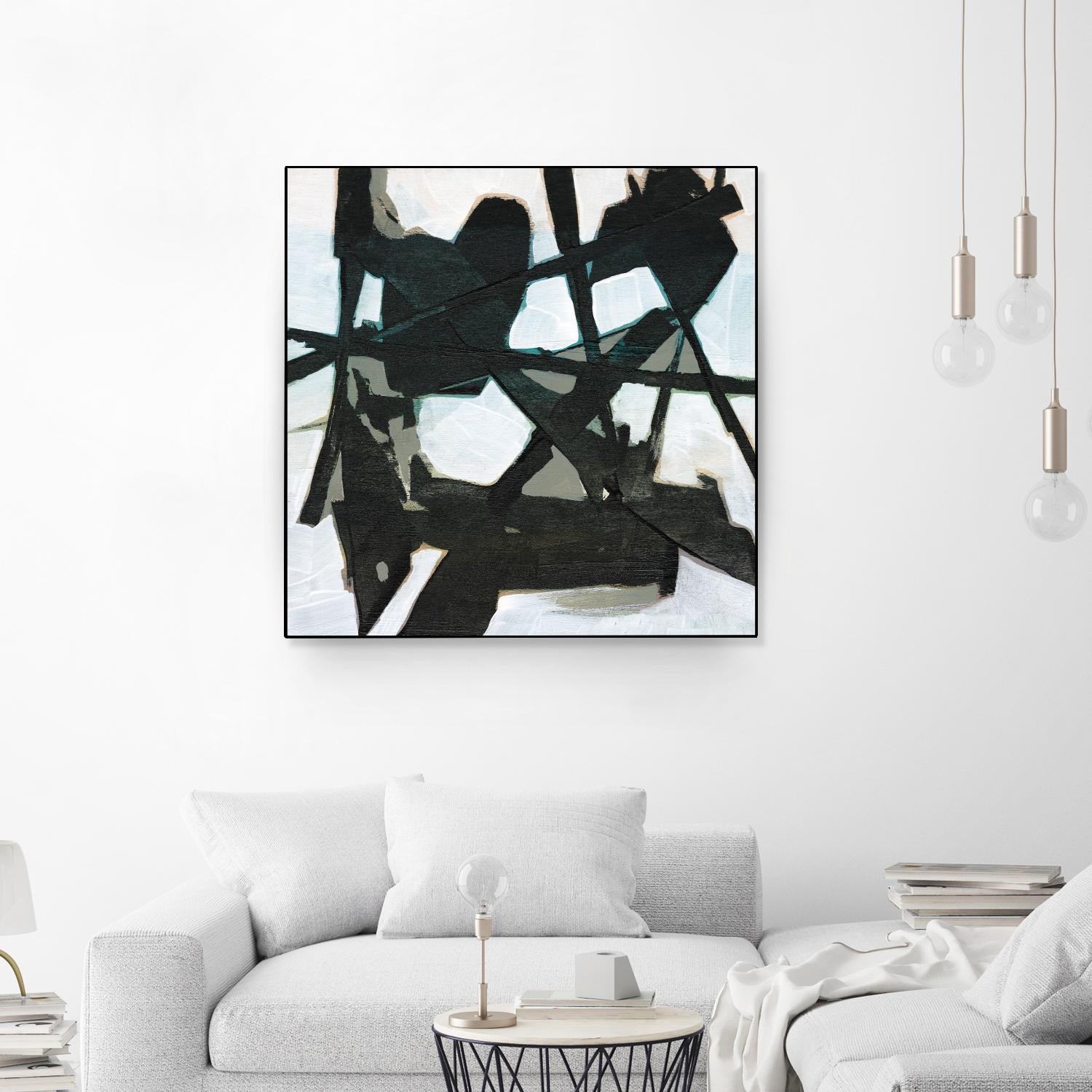 Ode an Kline V by Jennifer Goldberger on GIANT ART - blue abstract abstract