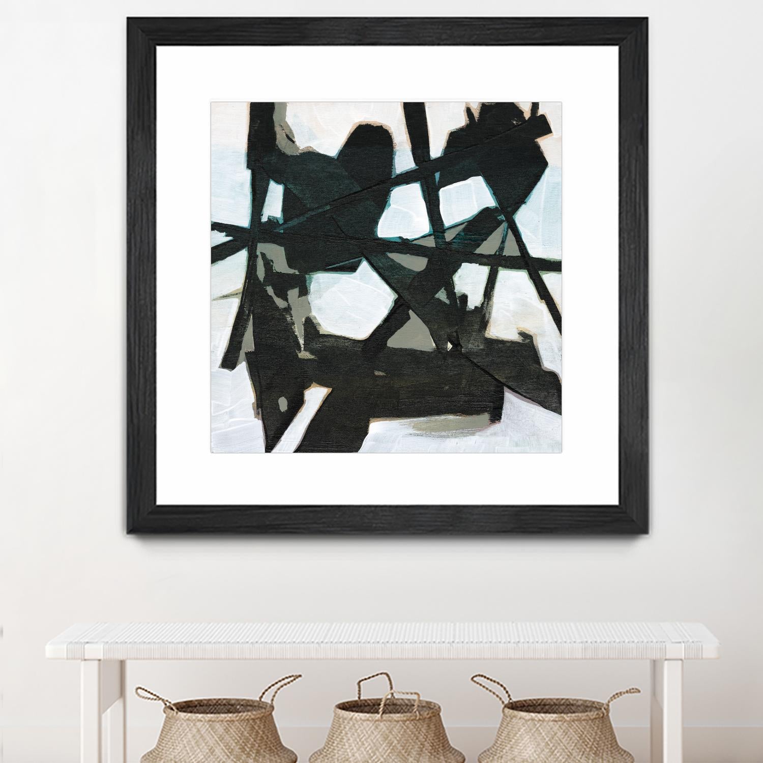 Ode an Kline V by Jennifer Goldberger on GIANT ART - blue abstract abstract