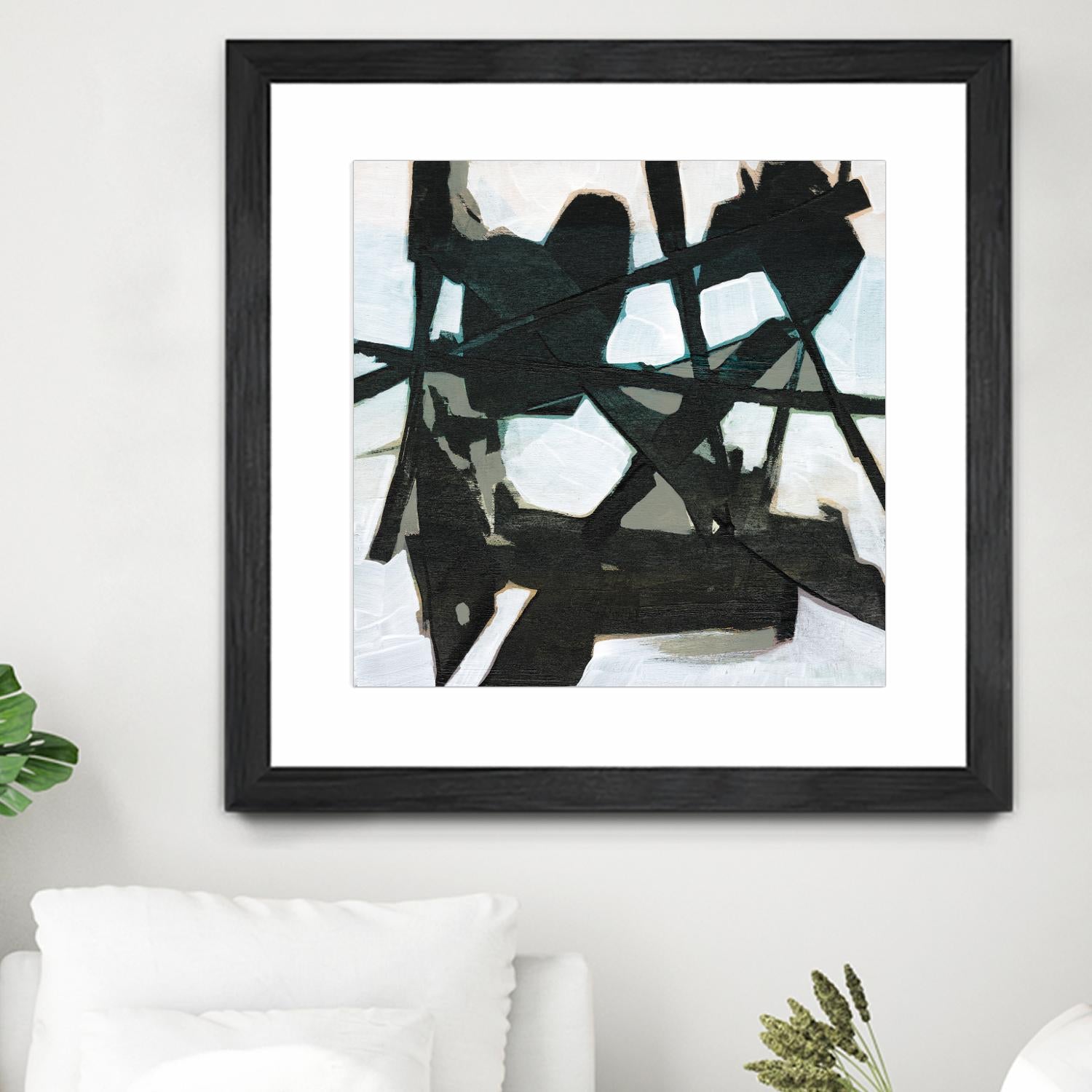 Ode an Kline V by Jennifer Goldberger on GIANT ART - blue abstract abstract