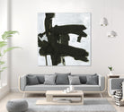 Ode an Kline VII by Jennifer Goldberger on GIANT ART - white abstract abstract