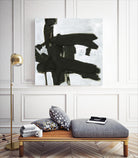 Ode an Kline VII by Jennifer Goldberger on GIANT ART - white abstract abstract