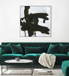 Ode an Kline VII by Jennifer Goldberger on GIANT ART - white abstract abstract