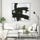 Ode an Kline VII by Jennifer Goldberger on GIANT ART - white abstract abstract
