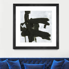 Ode an Kline VII by Jennifer Goldberger on GIANT ART - white abstract abstract