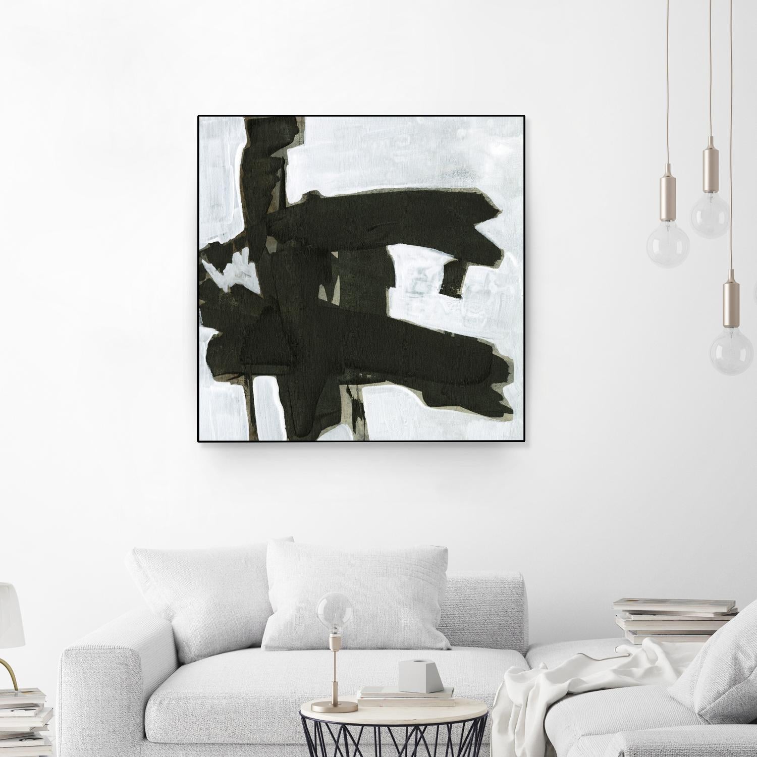 Ode an Kline VII by Jennifer Goldberger on GIANT ART - white abstract abstract