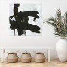 Ode an Kline VII by Jennifer Goldberger on GIANT ART - white abstract abstract