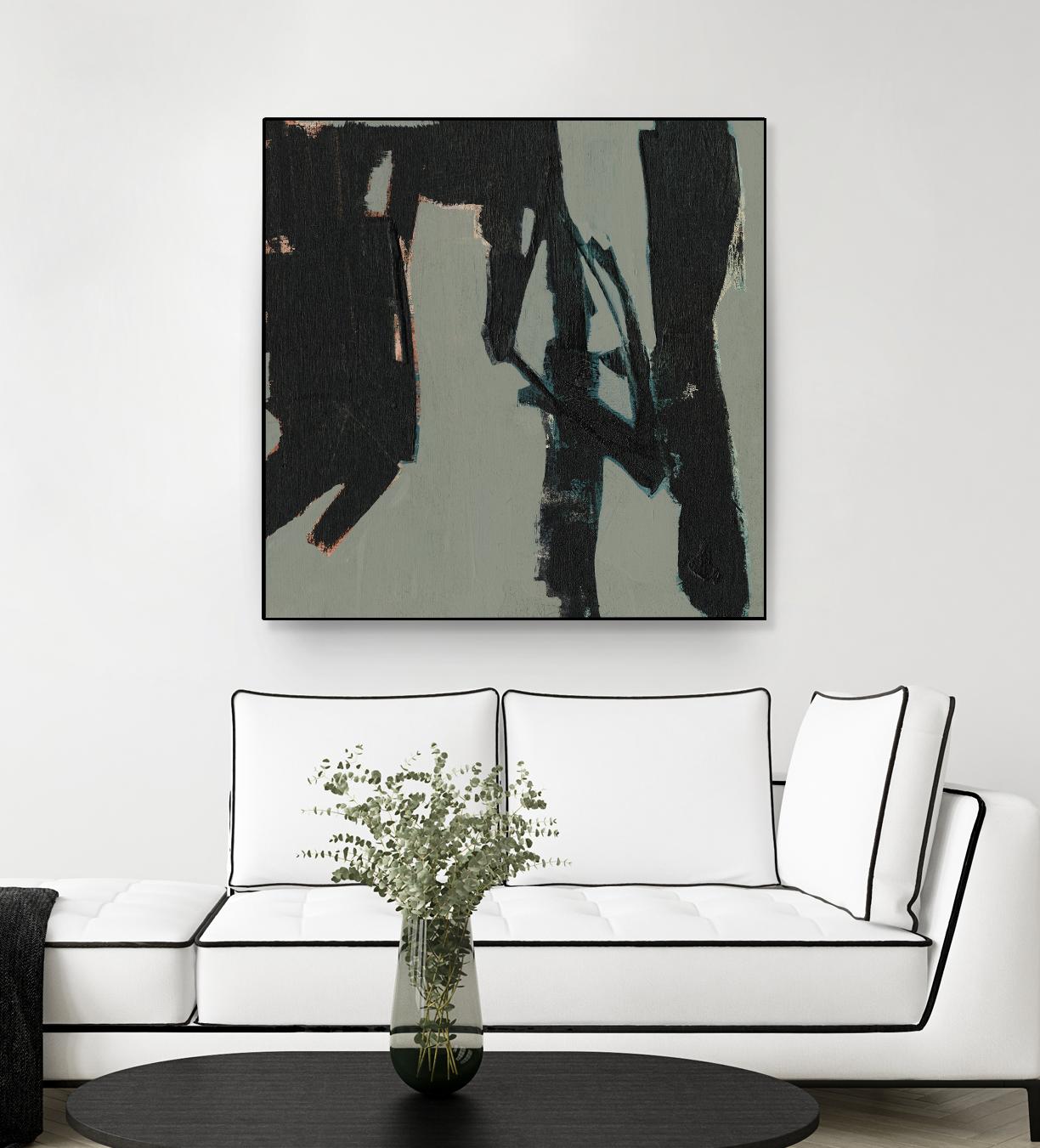 Ode an Kline VIII by Jennifer Goldberger on GIANT ART - black abstract abstract