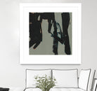 Ode an Kline VIII by Jennifer Goldberger on GIANT ART - black abstract abstract