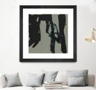 Ode an Kline VIII by Jennifer Goldberger on GIANT ART - black abstract abstract
