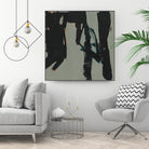 Ode an Kline VIII by Jennifer Goldberger on GIANT ART - black abstract abstract