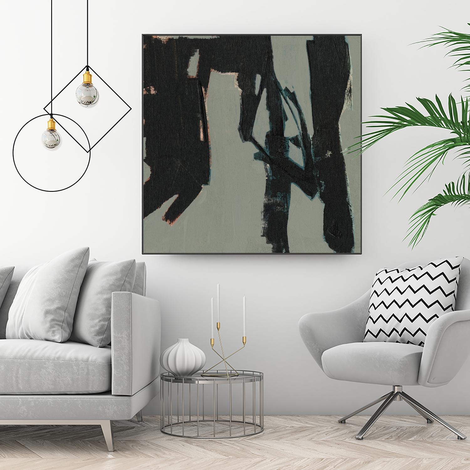 Ode an Kline VIII by Jennifer Goldberger on GIANT ART - black abstract abstract