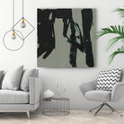 Ode an Kline VIII by Jennifer Goldberger on GIANT ART - black abstract abstract