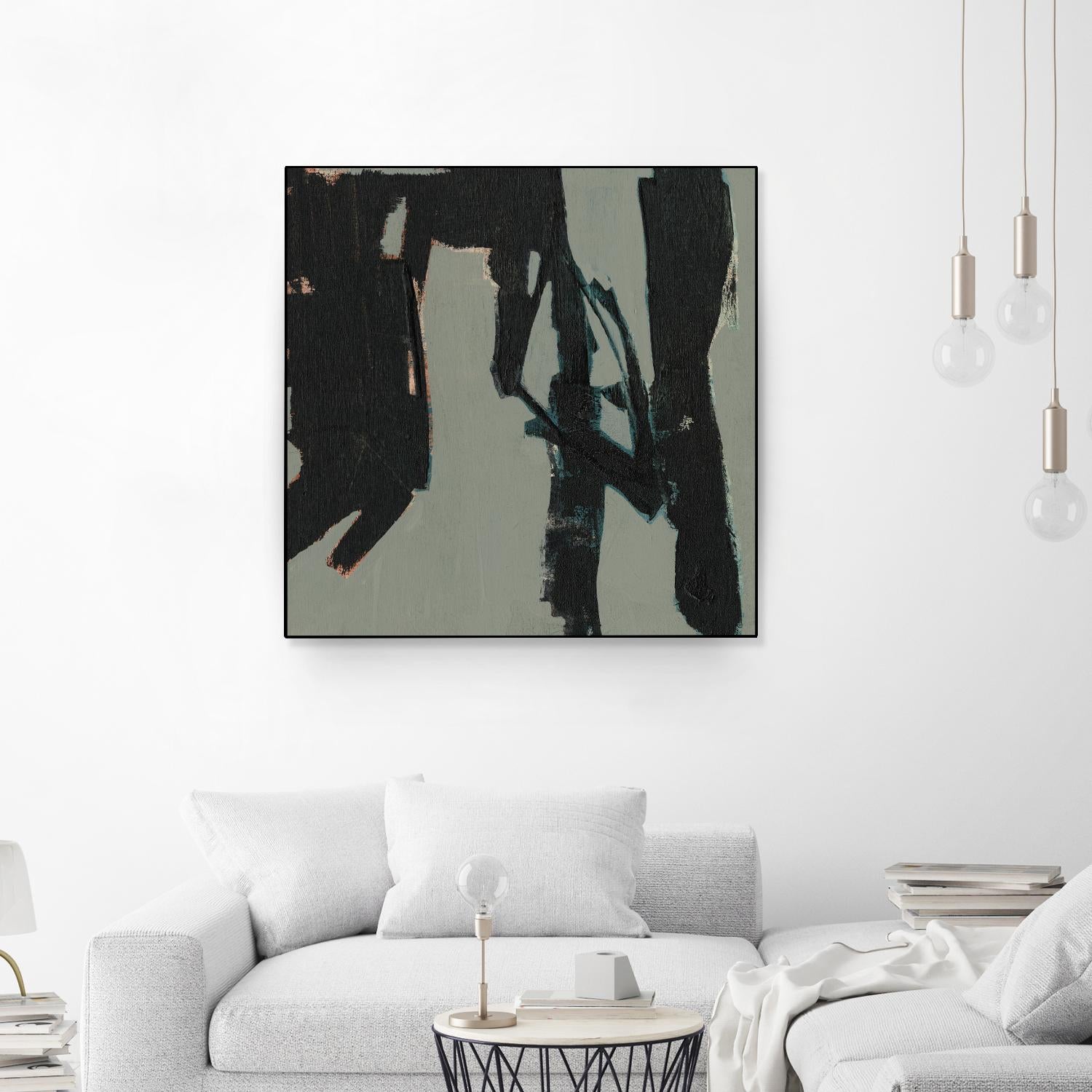 Ode an Kline VIII by Jennifer Goldberger on GIANT ART - black abstract abstract