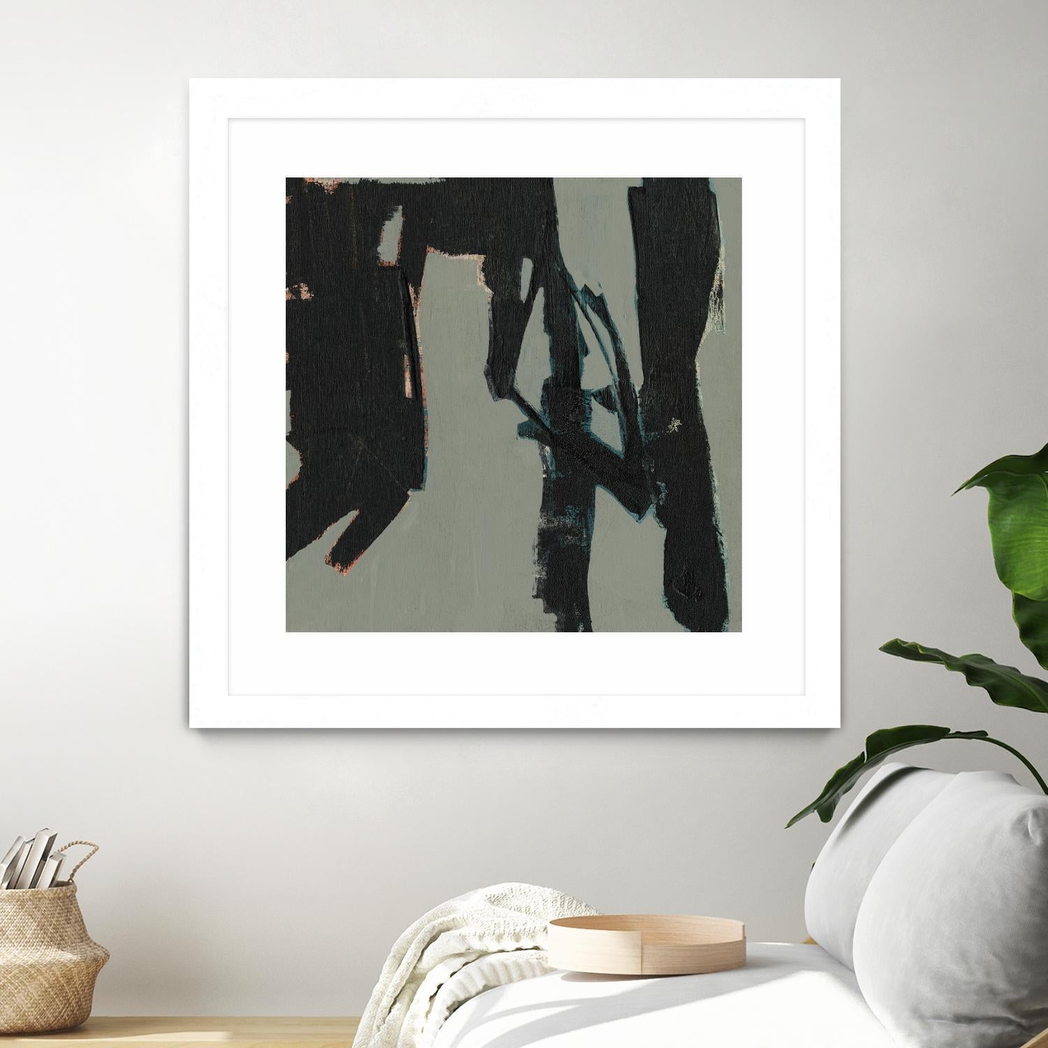 Ode an Kline VIII by Jennifer Goldberger on GIANT ART - black abstract abstract