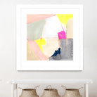 Hot Pink Patch II by Victoria Barnes on GIANT ART - beige abstract abstract