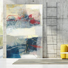 Frazil II by Sue Jachimiec on GIANT ART - red abstract abstract