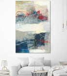 Frazil II by Sue Jachimiec on GIANT ART - red abstract abstract