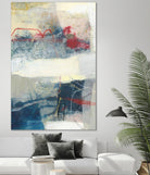 Frazil II by Sue Jachimiec on GIANT ART - red abstract abstract