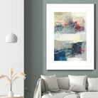 Frazil II by Sue Jachimiec on GIANT ART - red abstract abstract