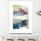 Frazil II by Sue Jachimiec on GIANT ART - red abstract abstract