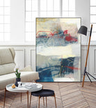 Frazil II by Sue Jachimiec on GIANT ART - red abstract abstract