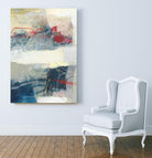 Frazil II by Sue Jachimiec on GIANT ART - red abstract abstract