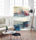 Frazil II by Sue Jachimiec on GIANT ART - red abstract abstract